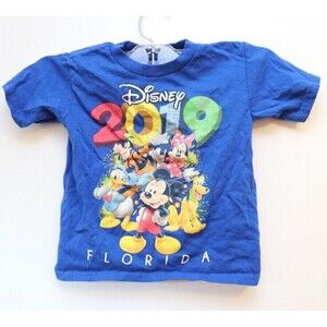 Walt Disney World Toddlers‎ 2019 Short Sleeve TShirt Sz 2T